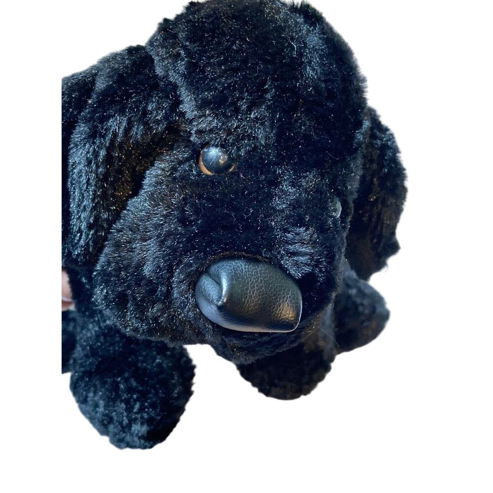 Ganz Black Lab‎ Stuffed Animal Plush Dog Lovers 9" Puppy Soft NO CODE